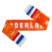 Holland Satin Skjerf - Oransje/rød/Blå/Hvit