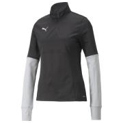 PUMA Treningsgenser individualLIGA 1/4 Glidelås - Sort/Grå Dame