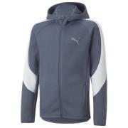 PUMA Jakke Evostripe Full Zip - Blå Barn