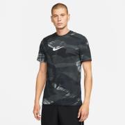 Nike Trenings T-Skjorte Dri-FIT Camo - Sort