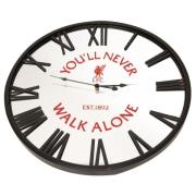 Liverpool Wall Clock YNWA - Grå/Sort/Rød