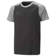 PUMA T-Skjorte teamCUP Casuals - Sort/Grå Barn