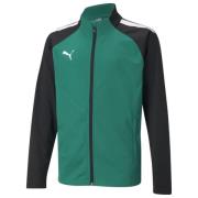 teamLIGA Training Jacket Jr Pepper Green-Puma Black