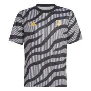 Juventus Trenings T-Skjorte Pre Match - Sort/Hvit Barn
