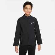 Nike Treningsjakke Dri-FIT Woven - Sort/Hvit Barn