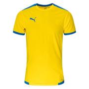 PUMA Trenings T-Skjorte teamLIGA - Gul/Electric Blue Lemonade