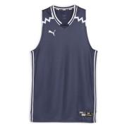 PUMA Basketball Jersey Hoops - Navy/Hvit