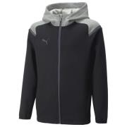 PUMA teamCUP Casuals Hettegenser - Sort/Grå Barn