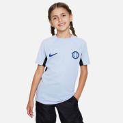 Inter Trenings T-Skjorte Dri-FIT Strike - Blå/Sort/Blå Barn