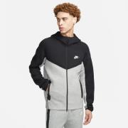 Nike Hettegenser NSW Tech Fleece 24 FZ - Grå/Sort/Hvit