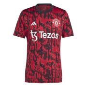 Manchester United Trenings T-Skjorte Pre Match - Rød/Sort