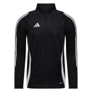 adidas Treningsskjorte Tiro 24 - Svart/Hvit