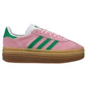 adidas Originals Sneaker Gazelle Bold - Rosa/Grønn/Hvit Dame