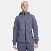 Nike Hettegenser NSW Tech Fleece 24 Windrunner - Grå/Sort Dame