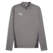 PUMA Treningsskjorte teamGOAL 1/4 glidelås - Grå/PUMA White