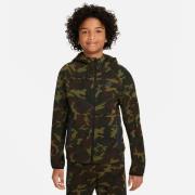 Nike Hettegenser NSW Tech Fleece 24 Camo - Grønn/Sort Barn