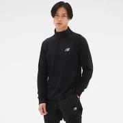 New Balance Løpetrøye NB Heat Grid Half Zip - Sort