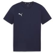 PUMA T-Skjorte teamGOAL Casuals - Navy/Hvit