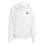 adidas Hettegenser Z.N.E. Woven Full Zip - Hvit