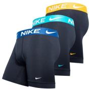 Nike Boxer 3-PK - Sort/Blå/Turkis/Gul