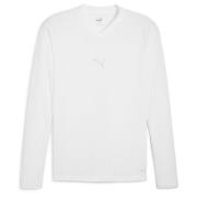 teamGOAL Baselayer Tee LS PUMA White-Feather Gray