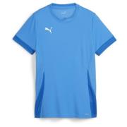 PUMA Trenings T-Skjorte teamGOAL - Electric Blue Lemonade/Hvit Dame