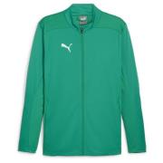 teamFINAL Training Jacket Sport Green-PUMA Silver