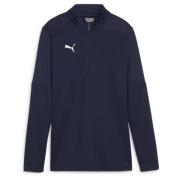 teamFINAL Training 1/4 Zip Top Wmn PUMA Navy-PUMA Silver