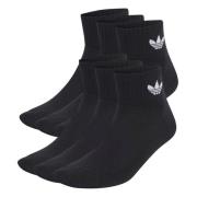 adidas Originals Strømper Trefoil Cushioned Crew 6-pack - Sort