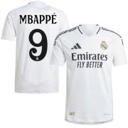 Real Madrid Hjemmedrakt 2024/25 Authentic Mbappé 9 + Champions League ...