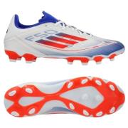 adidas F50 League MG Advancement - Hvit/Rød/Lucid Blue