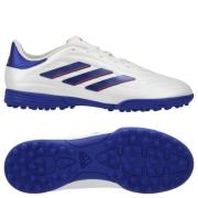 adidas Copa Pure 2 League TF Advancement - Hvit/Lucid Blue/Rød Barn