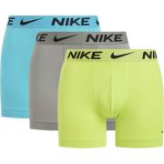 Nike Boxer 3-PK - Gul/Grå/Turkis