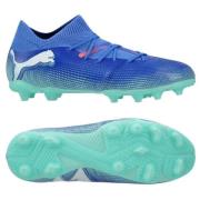 PUMA Future 7 Match FG/AG Formula - Blå/Hvit/Electric Peppermint Barn