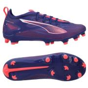 PUMA Ultra 5 Pro FG/AG Formula - Lapis Lazuli/Hvit/Rosa Barn