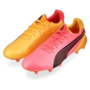 PUMA King Ultimate FG/AG Tricks - Sun Stream/Sort/Rosa LIMITED EDITION