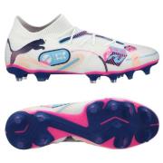 PUMA Future 7 Match FG/AG Volume Up - Hvit/Blå/Poison Pink/Fizzy Melon...