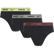 Nike Briefs 3-PK - Sort/Gul/Grå