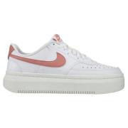 Nike Sneaker Court Vision Alta - Hvit/Red Stardust/Seil Kvinner