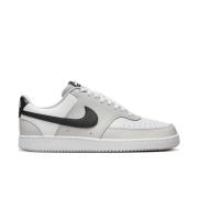 Nike Sneaker Court Vision Low - Grå/Sort/Hvit