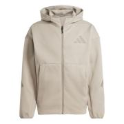 adidas Treningsjakke Z.N.E. Full Zip - Kitt Beige