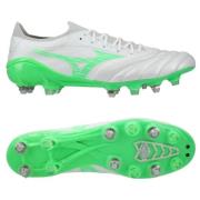 Mizuno Morelia Neo IV Beta Elite SG Frontier - Hvit/Neon Grønn/Cool Gr...