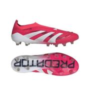 adidas Predator Elite Laceless AG Pure Victory - Lucid Red/Hvit/Sort