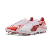 PUMA Ultra 5 Pro MG Unlimited - Hvit/Sort/Glowing Red