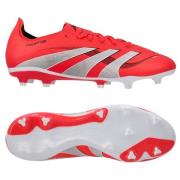 adidas Predator League FG/AG Pure Victory - Lucid Red/Fottøy Hvit/Svar...