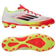 adidas F50 League MG Pure Victory - Fottøy Hvit/Svart/Gul