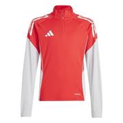 adidas Treningsskjorte Tiro 25 Competition - Ren rubin/Hvit Barn