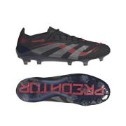 adidas Predator Elite FG Stealth Victory - Sort/Grå/Lucid Red