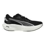 PUMA Løpesko Deviate Nitro 3 - PUMA Svart/PUMA White/Puma Sølv Kvinner
