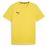 PUMA T-Skjorte teamGOAL Casuals - Faster Yellow/Sort